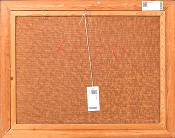 Gunnar Zetterström, olja på pannå, signerad.