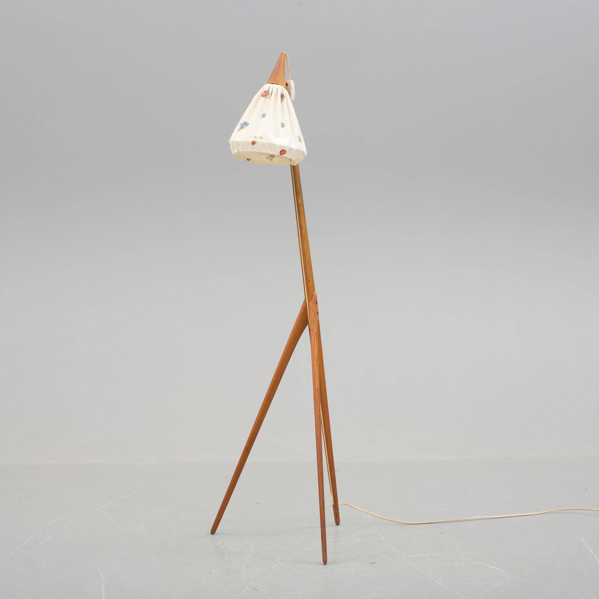GOLVLAMPA, "Giraffen", Uno & Östen Kristiansson, Luxus, 1950-tal.
