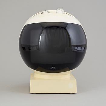 a 'Videosphere' tv from JVC, Japan, 1970's.