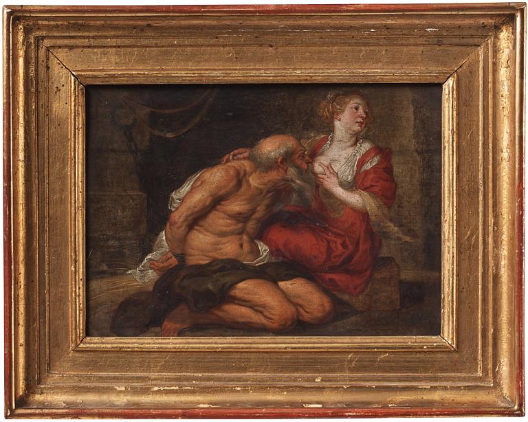 Peter Paul Rubens Follower of, "Caritas Romana".