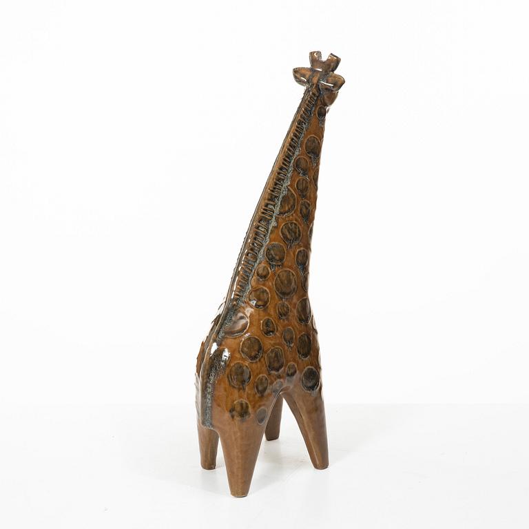 Lisa Larson, a 'Giraff' stoneware figurine, from the series 'Stora Zoo', Gustavsberg.