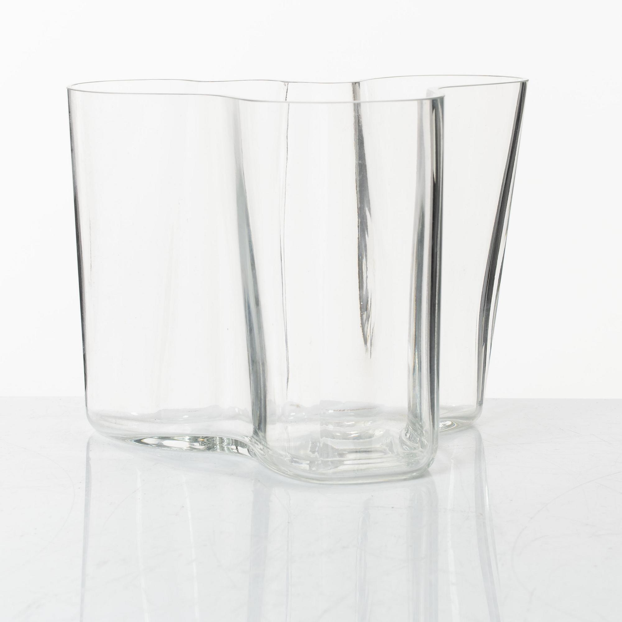 Alvar Aalto, vas, glas, "Savoy", modell 3030, Iittala, Finland.