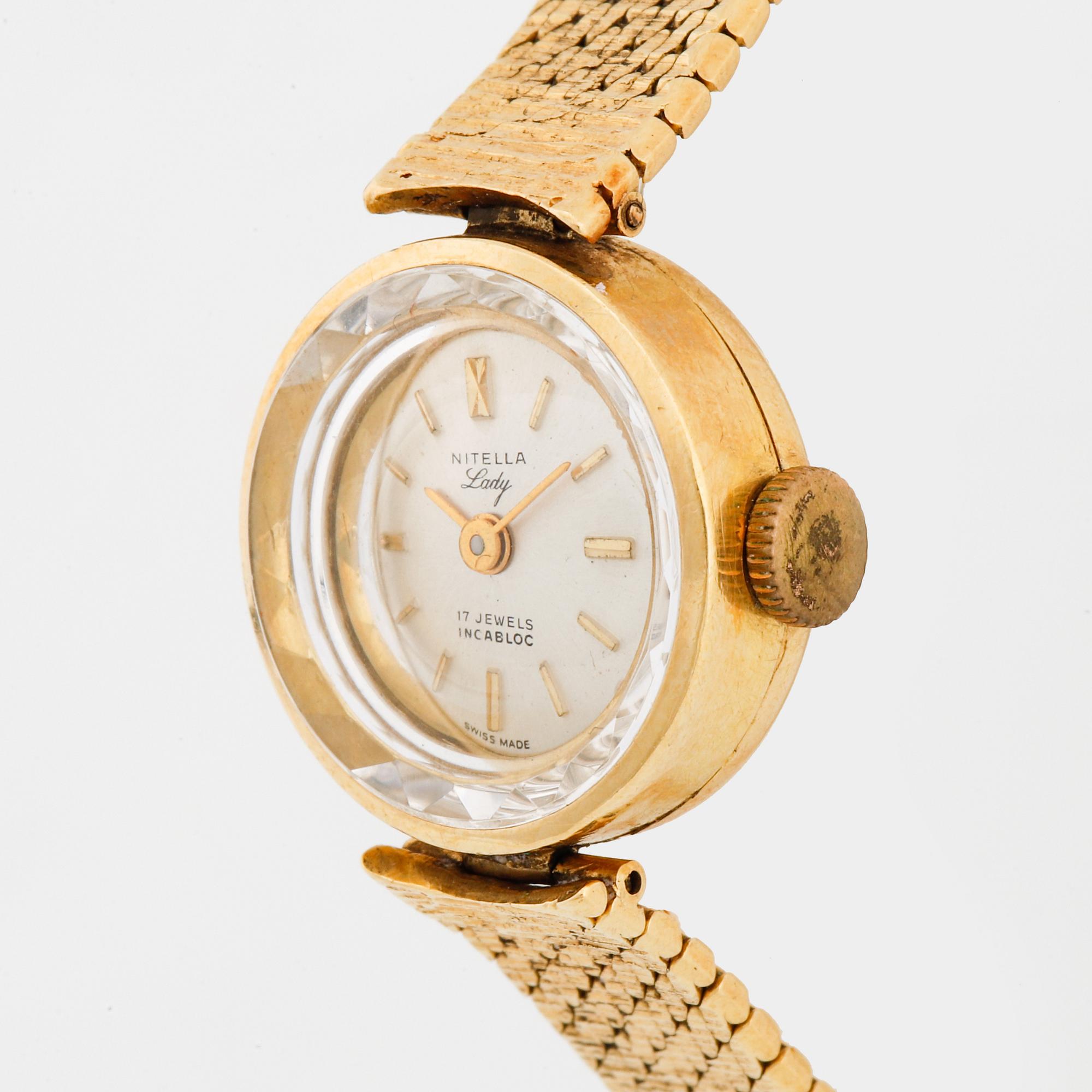 Nitella, Lady, wristwatch, 16 mm.