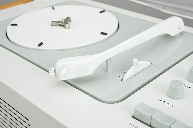 RADIOGRAMMOFON, "Phonosuper SK-4", Hans Gugelot & Dieter Rams, Braun AG, Tyskland, 1950-tal.