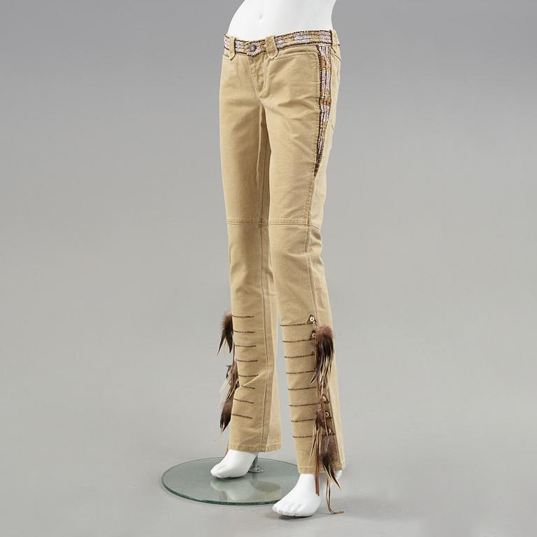 A pair of jeans by Ralph Lauren.