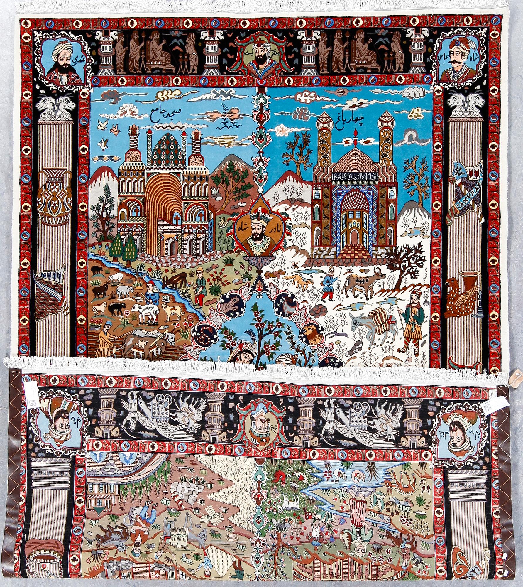 MATTA, Täbris, figural, ca 276x178 cm.