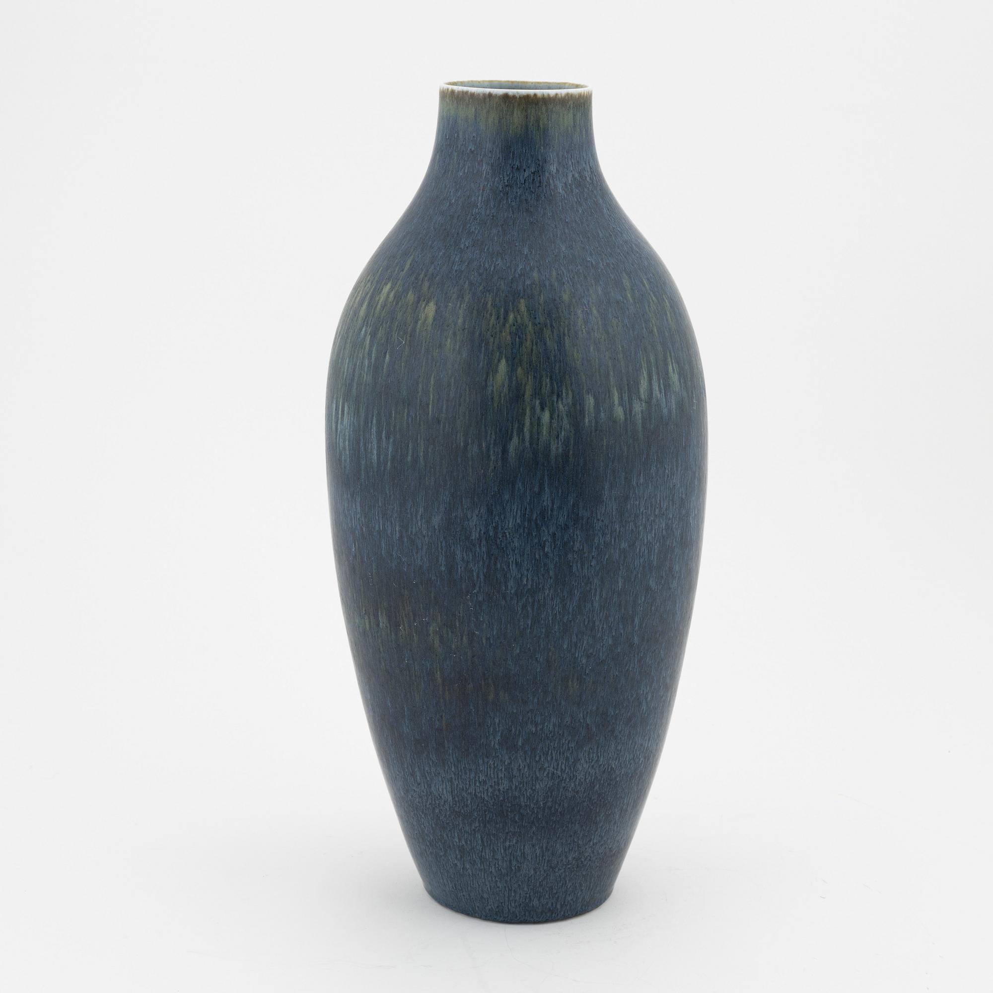 Carl-Harry Stålhane, a stoneware floor vase, Rörstrand, Sweden 1950-60s.