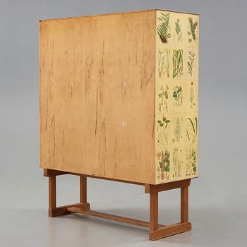 Josef Frank, skåp, "Flora", Firma Svenskt Tenn, modell 852, sannolikt 1950-60-tal.