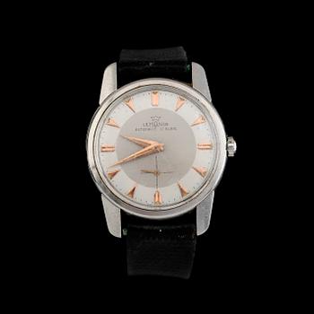 ARMBANDSUR, stål, Lemania, Automatic, 1900-talets mitt.