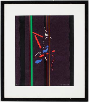 Nils Kölare · NILS KÖLARE, serigrafi, signerad, daterad -90, numrerad 30/90.
