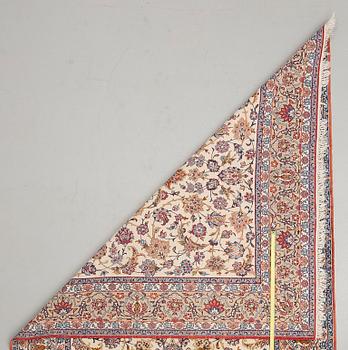 An oriental rug. Circa 236x151 cm.