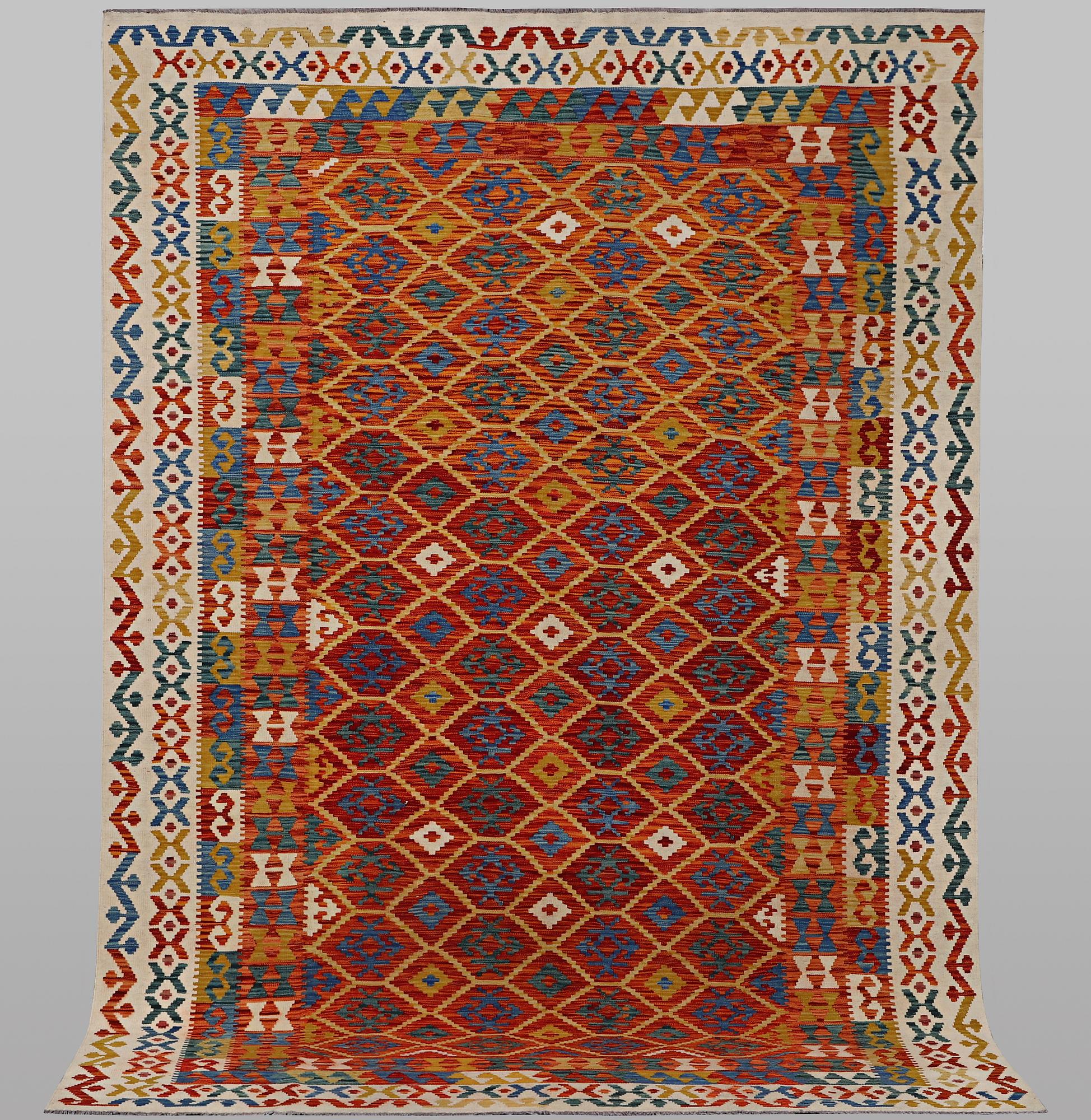 Matta, Kelim Afghan, ca 307 x 209 cm.