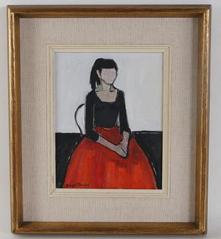 BIRGIT FORSSELL, olja på duk, sign.