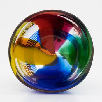 Berit Johansson, skål, glas, Sjöhyttan, 1991.