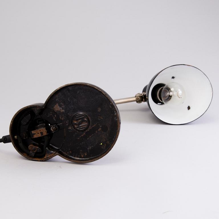 A 1930's German table lamp for Dr. Ing. Schneider & Co.