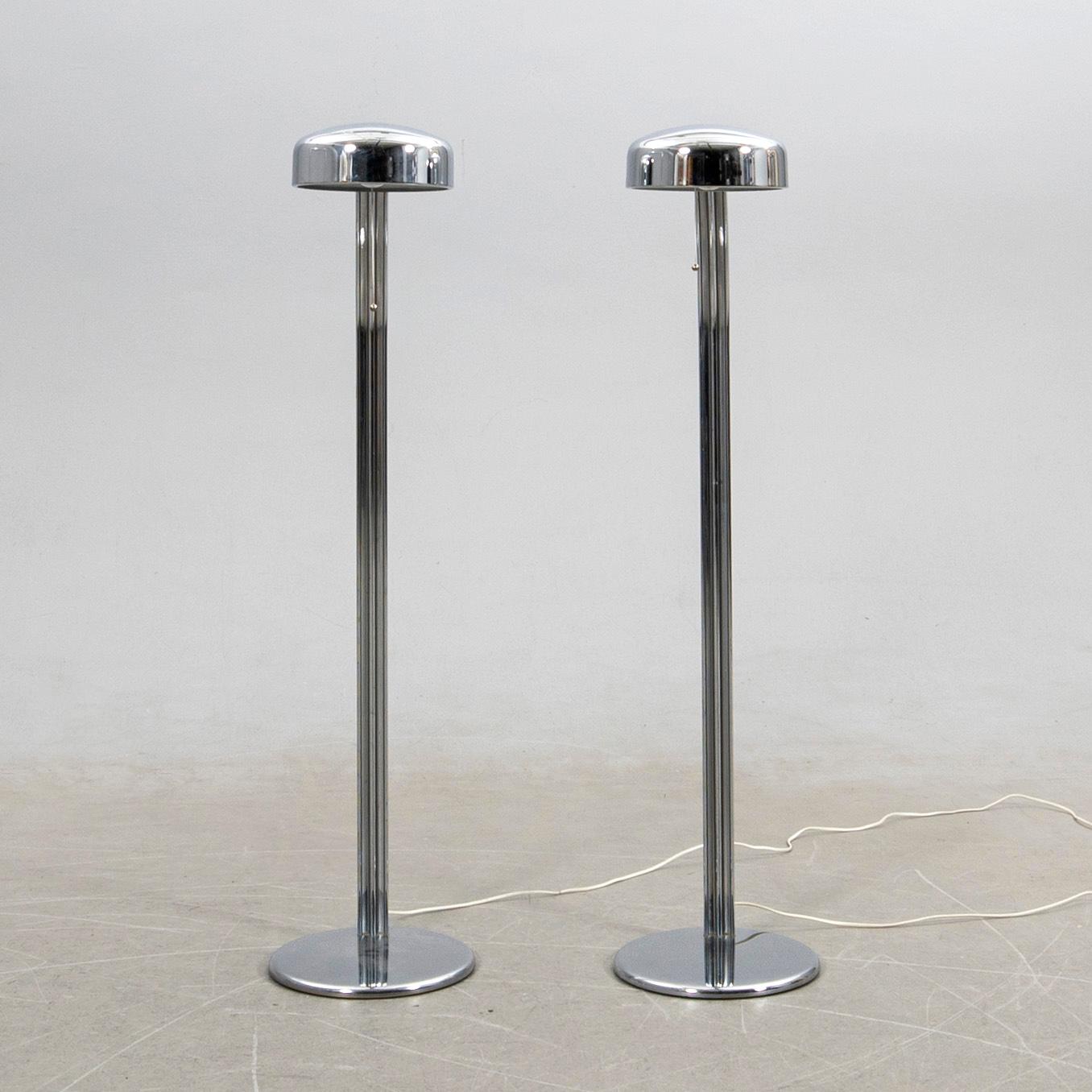 RICHARD CARRUTHERS, floor lamps, a pair, "Arcade", Ateljé Lyktan, 1970s/80s.