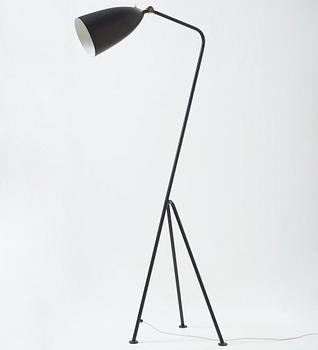 Greta Magnusson Grossman, a "G-33" (Grasshopper) floor light for Bergbom's, Malmö, Sweden 1950's.