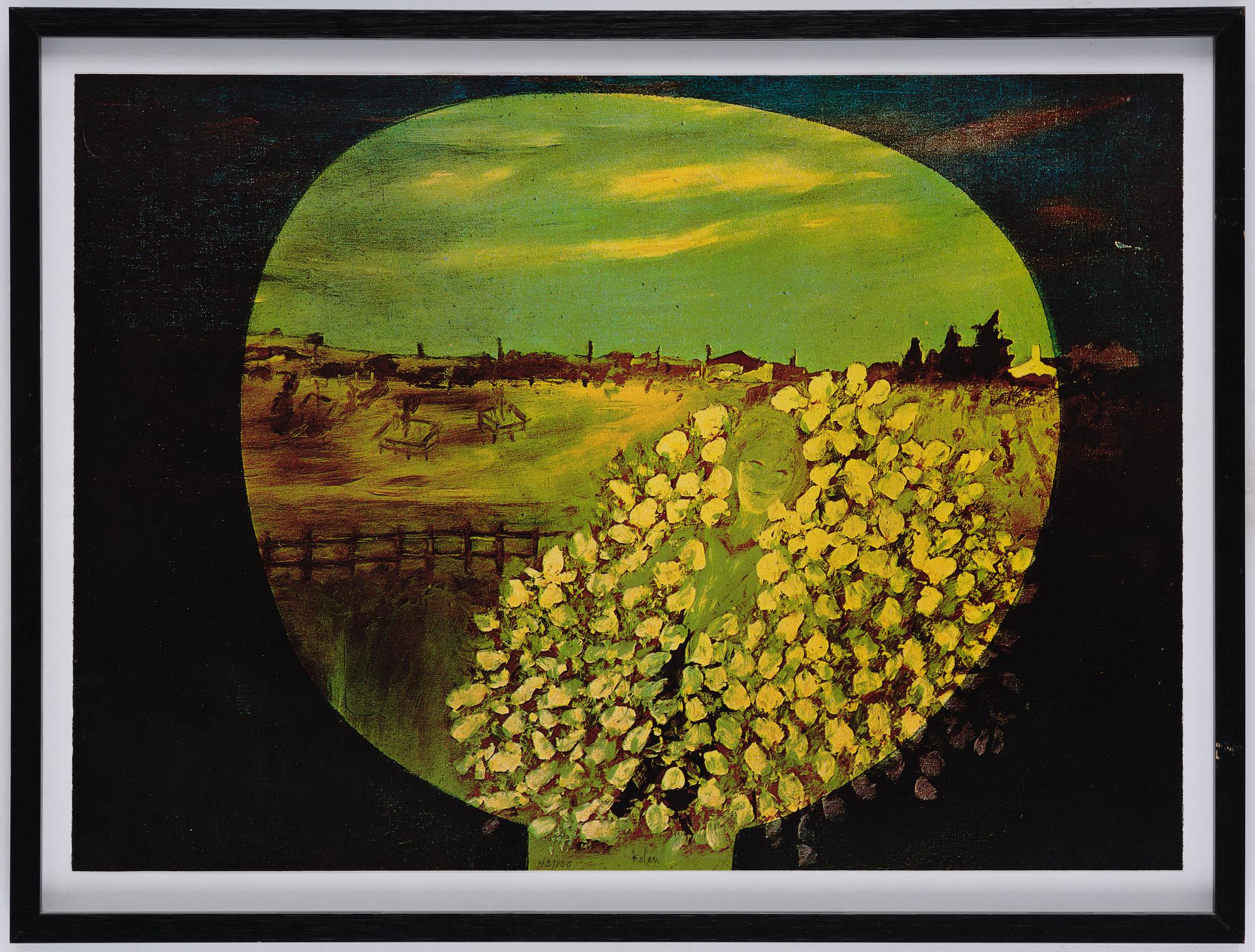 Sidney Nolan, Untitled from: "Hommage aux Prix Nobel" (The Nobel Prize Portfolio).