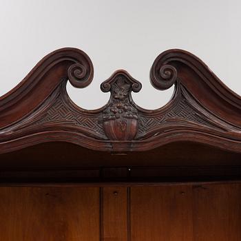 A Rococo display cabinet, second half of the 18th century.