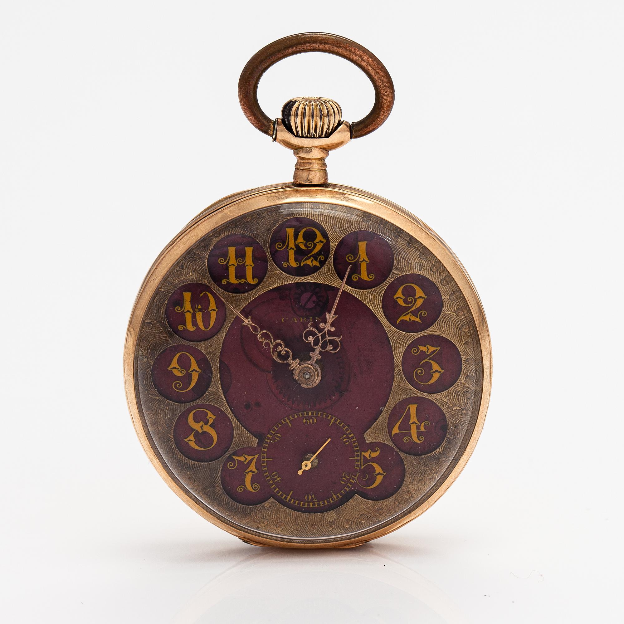 Carina, pocket watch, 44 mm.