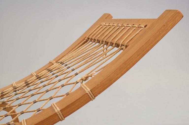 Hans J. Wegner, a 'Hammock Chair' by Getama, Denmark, post 1967.