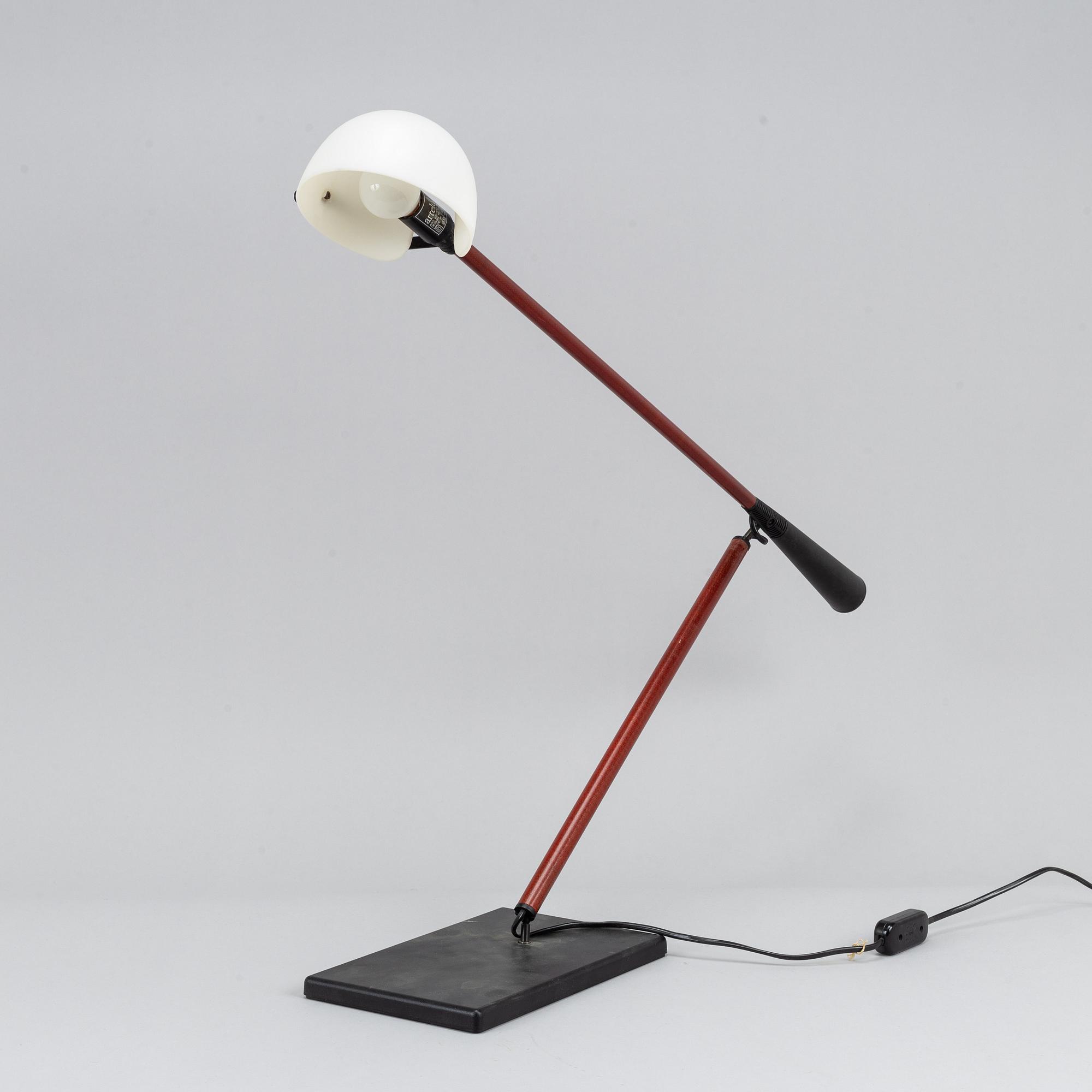 Paolo Rizzatto, a model 612 table lamp from Arteluce, Italy.