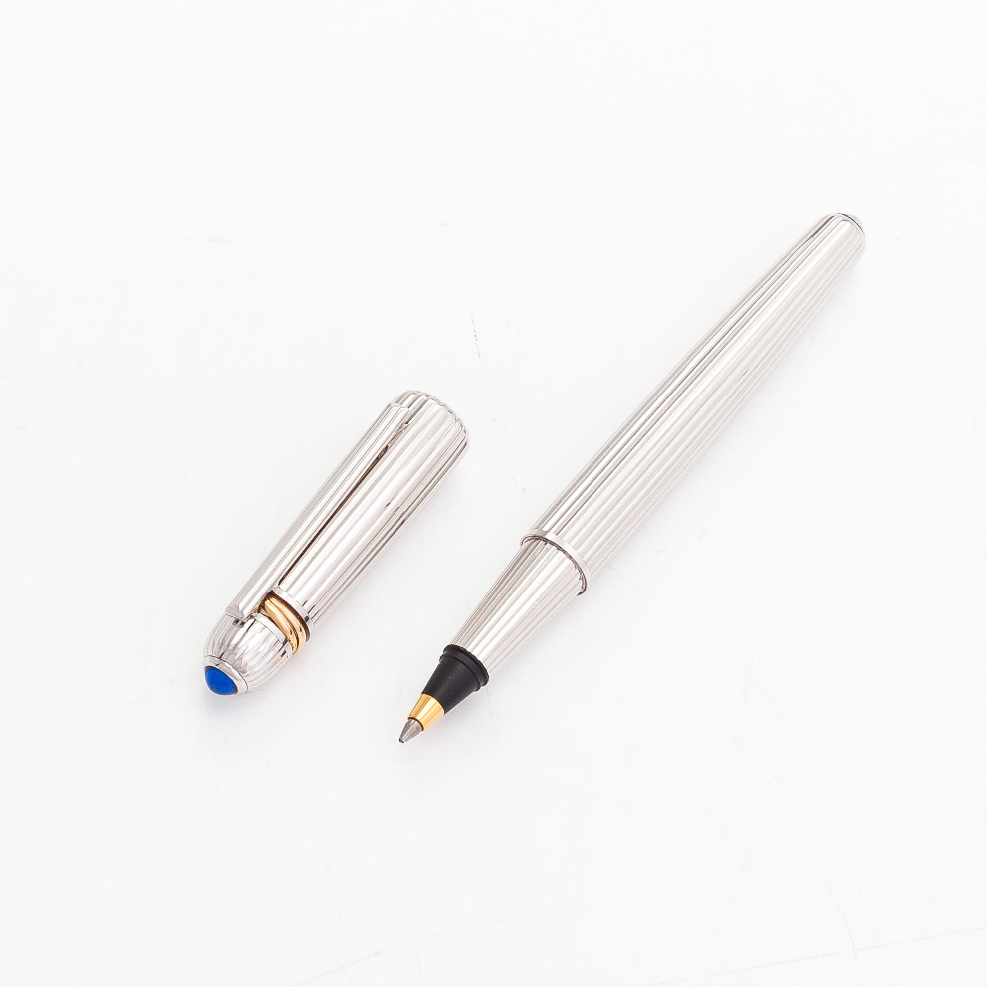 Cartier, a 'Pasha de Cartier' ballpoint pen.
