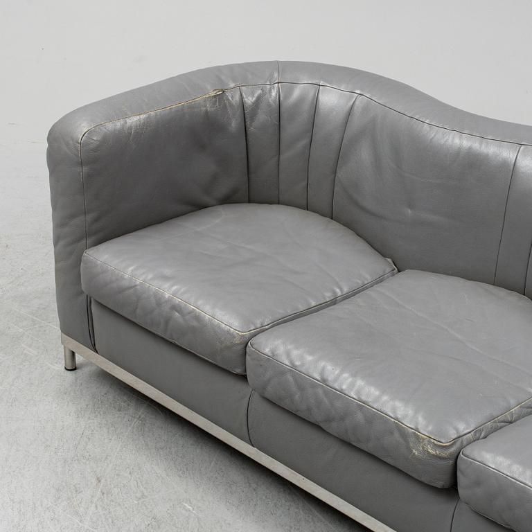 JONATHAN DE PAS, DONATO D. URBINO & PAOLO LOMAZOTTI, an 'Onda' sofa from Zanotta, Italy, model launched in 1985.