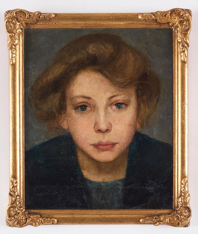 Ester Ellqvist-Bauer, Portrait of the artist Stina Tirén.