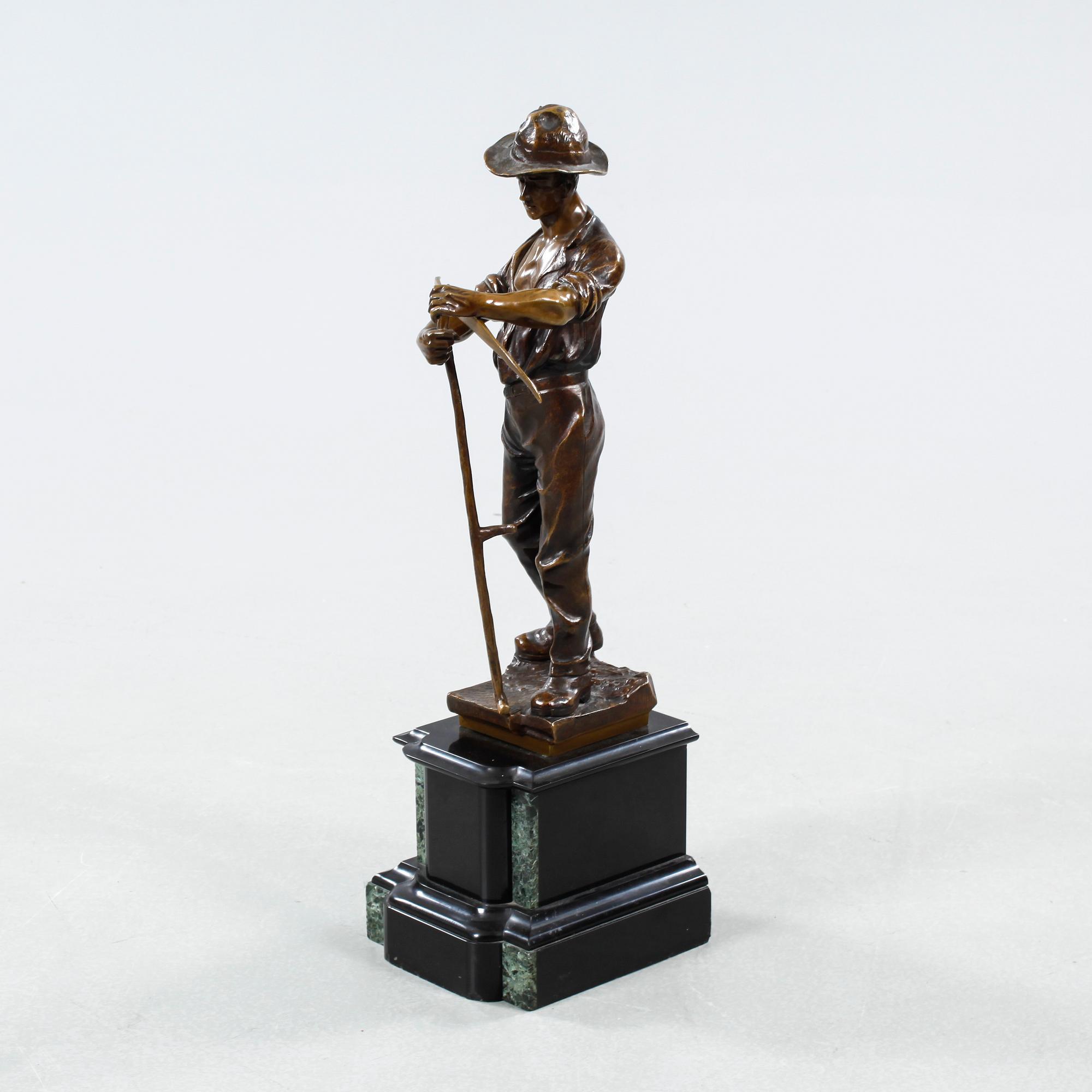 A bronze sculpture signed by Füllborn, second half of the 20th century.