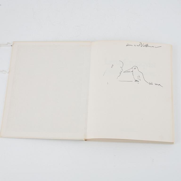 Book "Lena Cronqvist", with original drawing and dedikation from the artist.