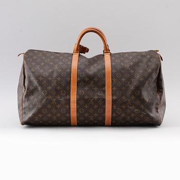 VÄSKA, Louis Vuitton, "Keepall 60", weekendbag.