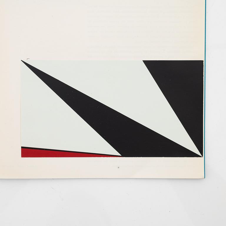 Utställningskatalog, Oscar Reuterswärd, "Baertling Dramaturge des Formes", Galerie Denise René, Paris, 1958.