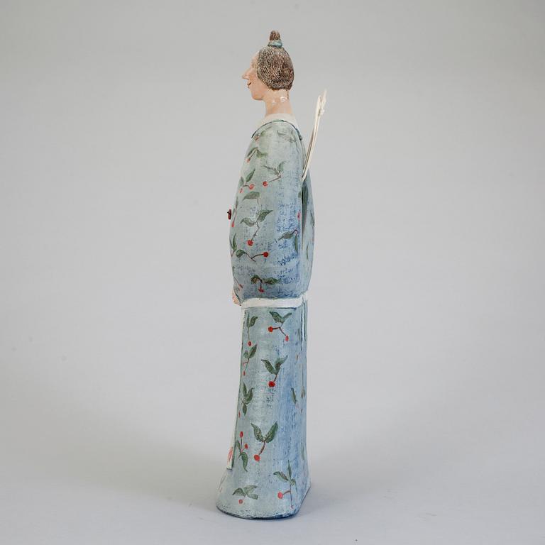 VÄGGUR, stengods, Gunilla Ståhle, 1900-talets andra hälft.