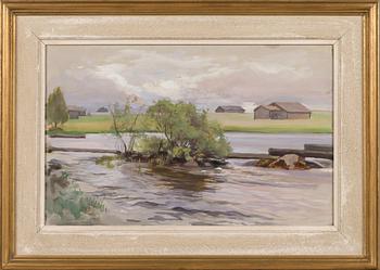 Eero Järnefelt, watercolor, signed and dated 1931.