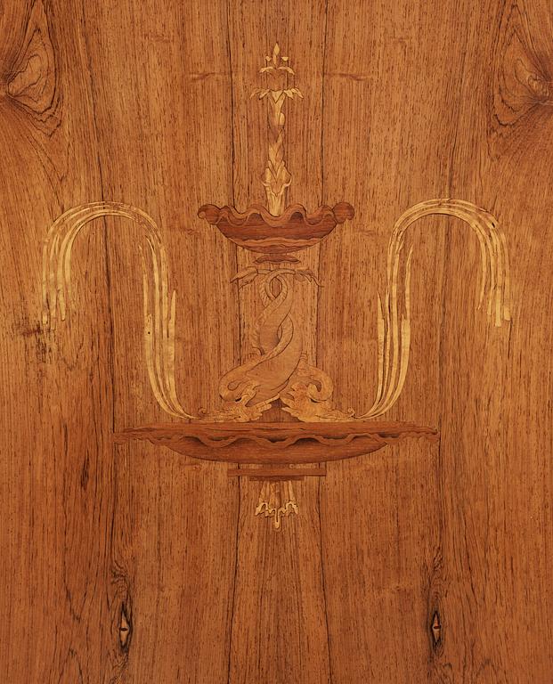 OSCAR NILSSON, praktskåp, Wickman & Nybergs Möblerings- och Snickeriverkstad, Stockholm 1926.