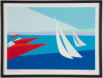 FRanco Costa, silkscreen in colours, signed 16/30.