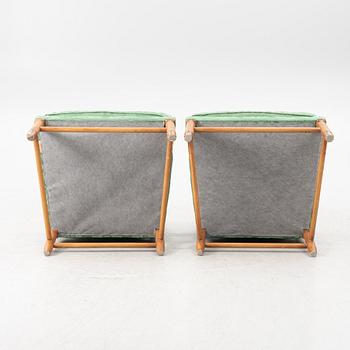A pair of Gripsholm model armchair, second half of the 20th century.