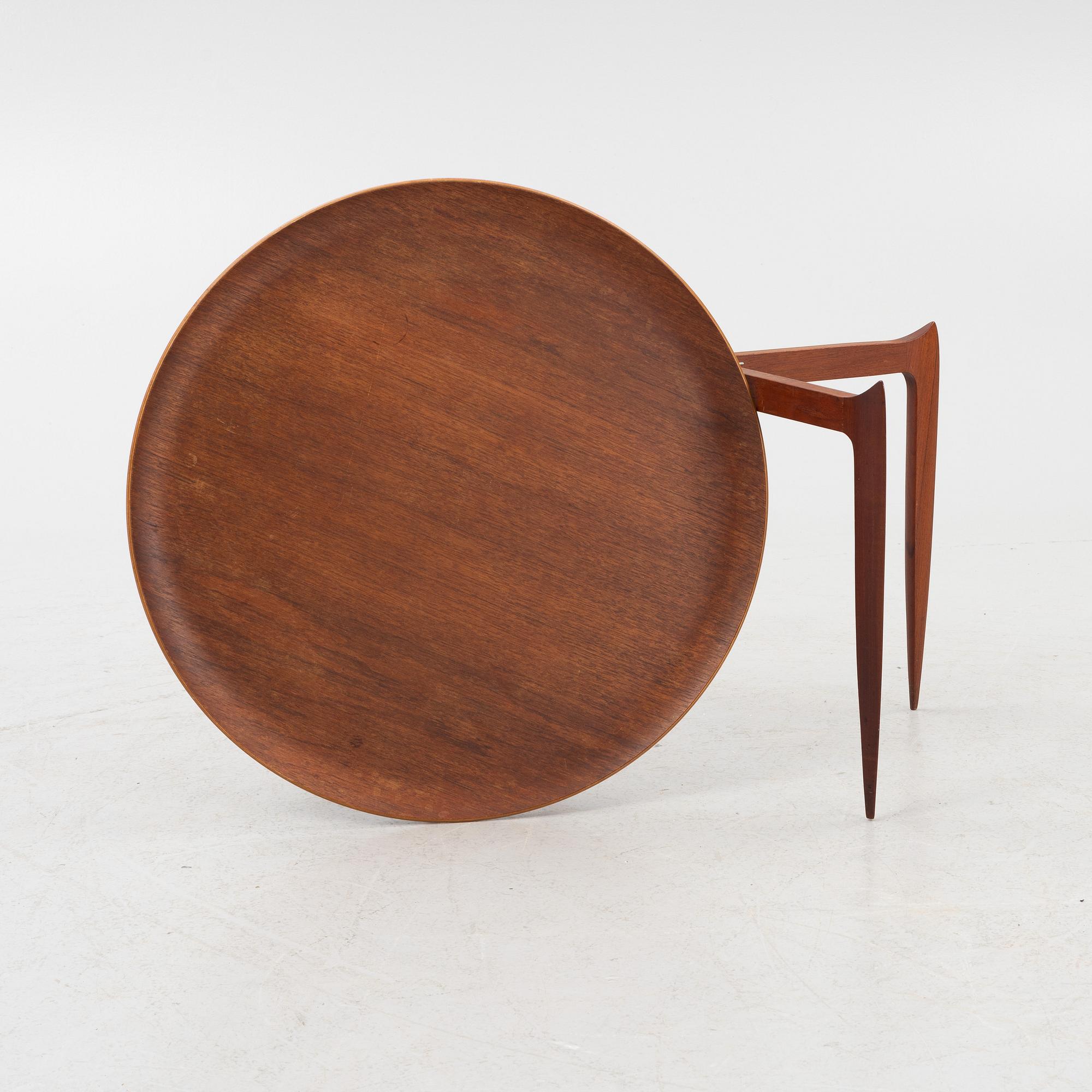 H. Engholm och Svend Åge Willumsen, brickbord, "4508", Fritz Hansen, Danmark, 1960-tal.