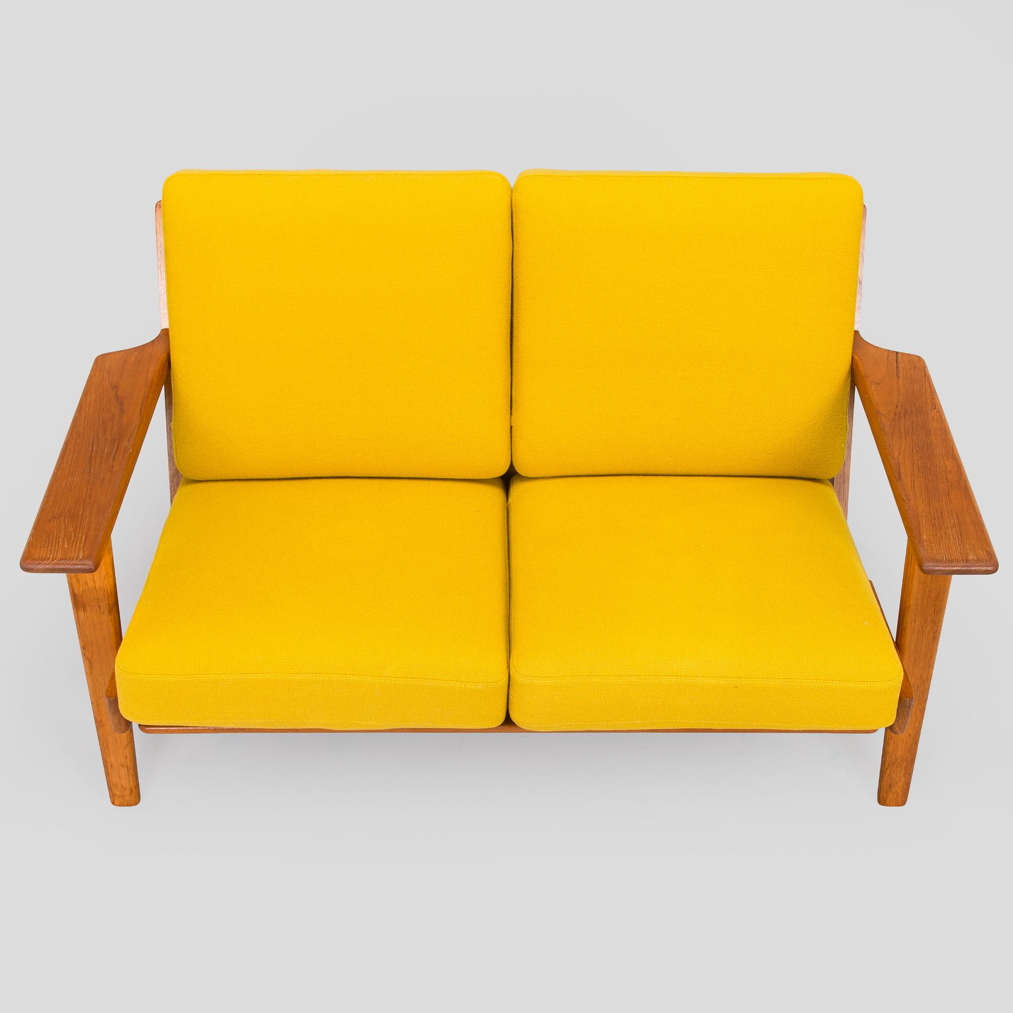 Hans J. Wegner, a 'GE 290' sofa for Getama, Gested, Denmark.