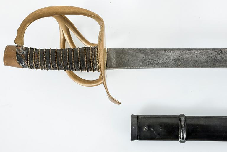 SABEL, sannolikt för kavalleriet, omkring 1900-talets mitt.
