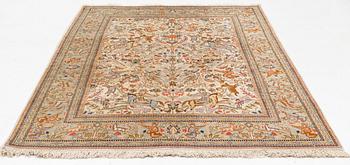 Matta, Täbriz, sk Tabai Tabai, 268 x 183 cm.