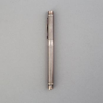 A second half of the 20th century sterling silver pen by Torsten Thorup for Georg Jensen, Denmark.