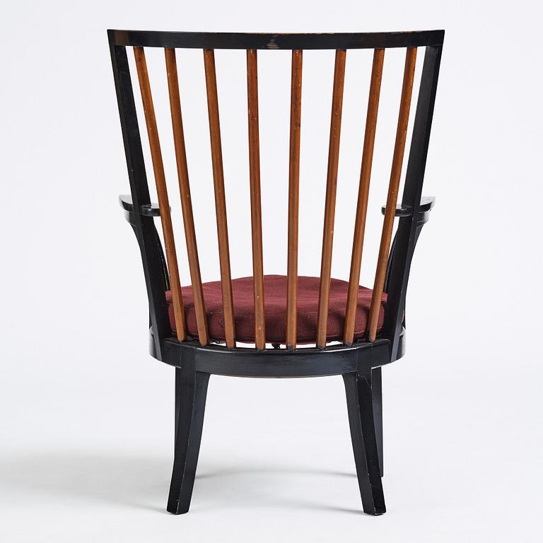 Axel Einar Hjorth, a "Bridge", easy chair, Nordiska Kompaniet, Sweden 1930s.