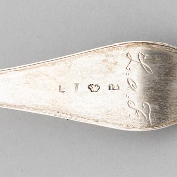 Johan Zettersten, A 19th-century silver sprinkle spoon, Lovisa, Finland 1818.