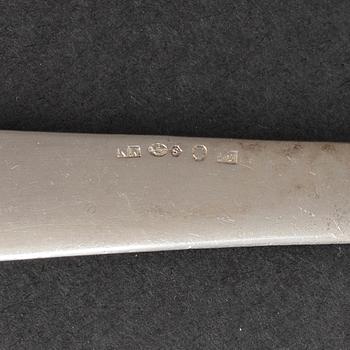 A Swedish 263 piece silver table-cutlery, marked NK, Stockholm 1917.
