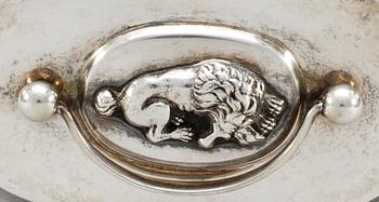 SOCKERSKRIN, silver. J.N.Palm, Visby 1892.