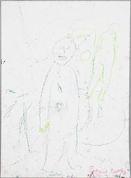 ERLAND CULLBERG, krita. Sign.