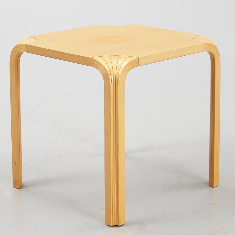 Alvar Aalto, a stool/side table, model x601, Artek, Finland.