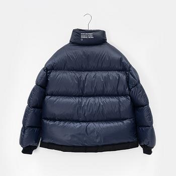 Moncler, A 'FRGMT Hiroshi Fujiwara', down jacket and skirt, size 38.